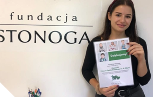 Podziękowania dla uczniów klasy III f