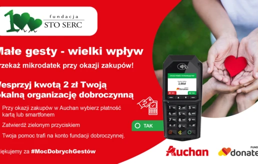 Zrób zakupy i wesprzyj naszą fundację!